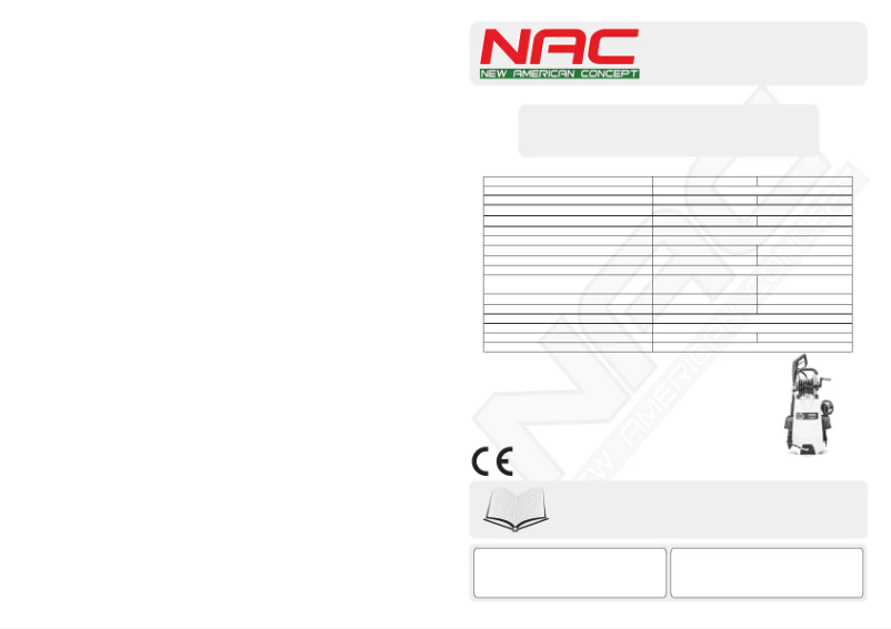 Page 1 de la notice Manuel utilisateur NAC PWE175-ME