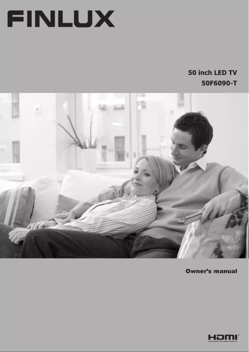 Page n°1 - Manuel utilisateur Finlux 50F6090-T