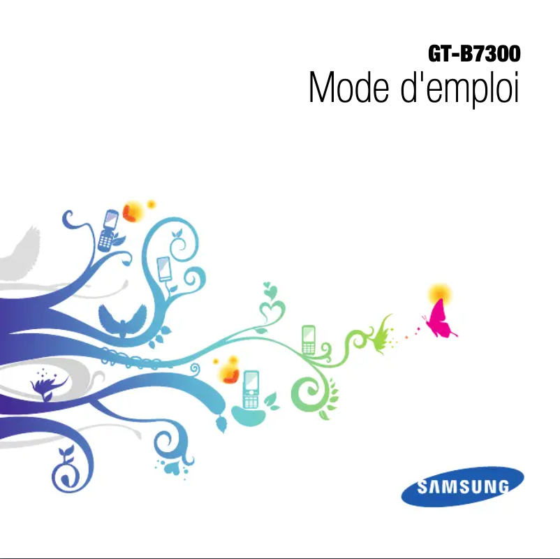 Page n°1 - Manuel utilisateur Samsung GT-B7300