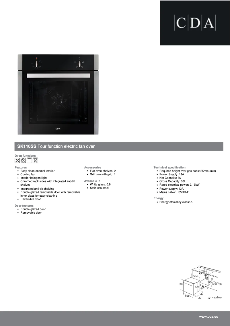 Image de la première page du manuel de l'appareil SK110SS