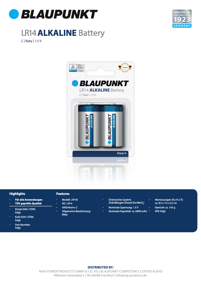 Image de la première page du manuel de l'appareil LR14