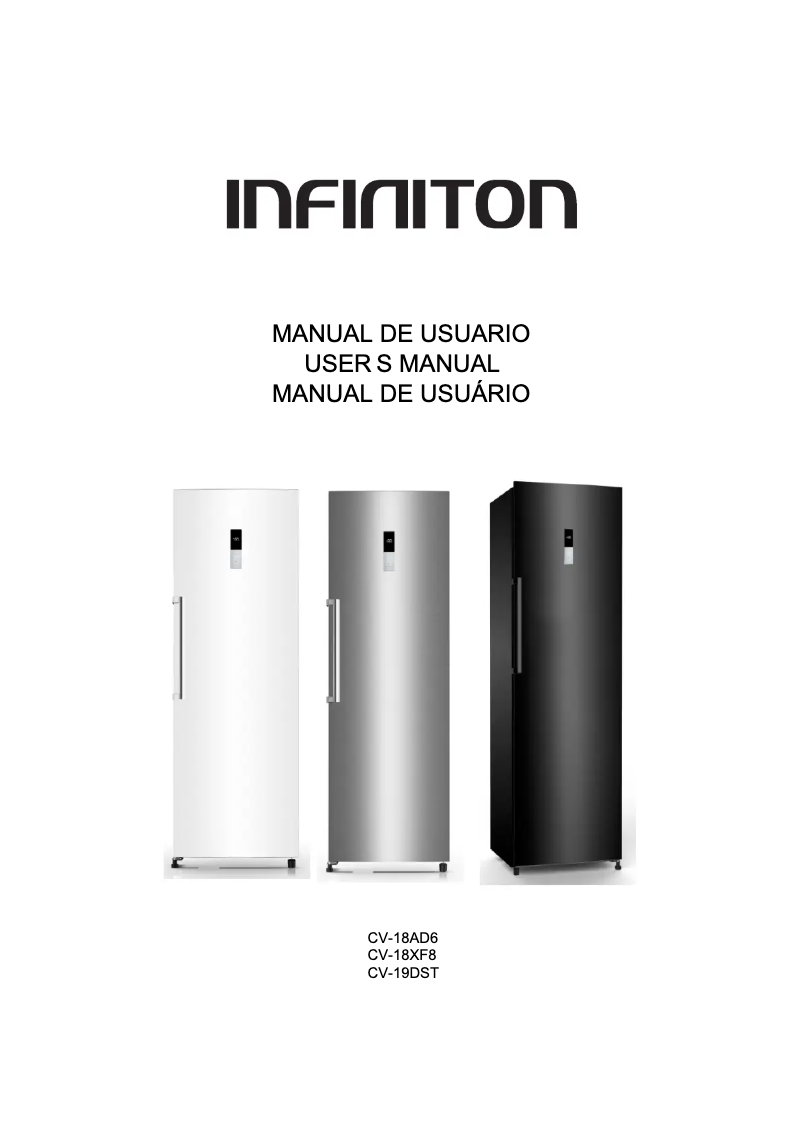 Page n°1 - Manuel utilisateur Infiniton CV-18AD6
