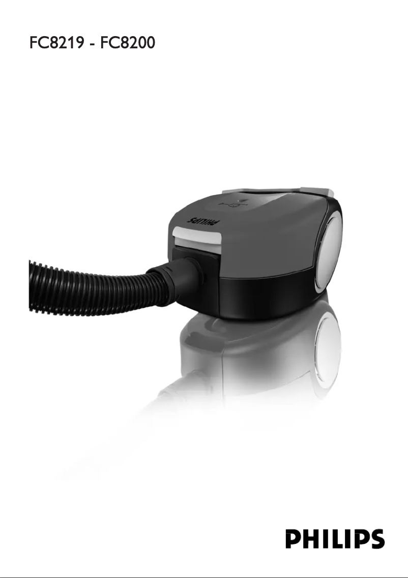 Página 1 del manual Manual de usuario Philips HomeCare FC8208