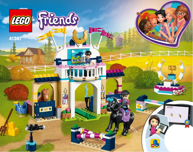 Page n°1 - Manuel utilisateur Lego Friends 41367