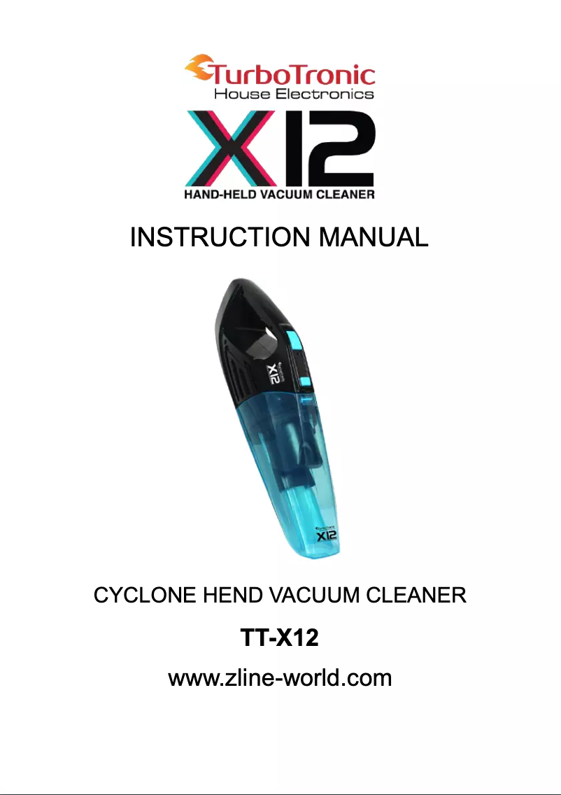 Page n°1 - Manuel utilisateur TurboTronic TT-LUX400