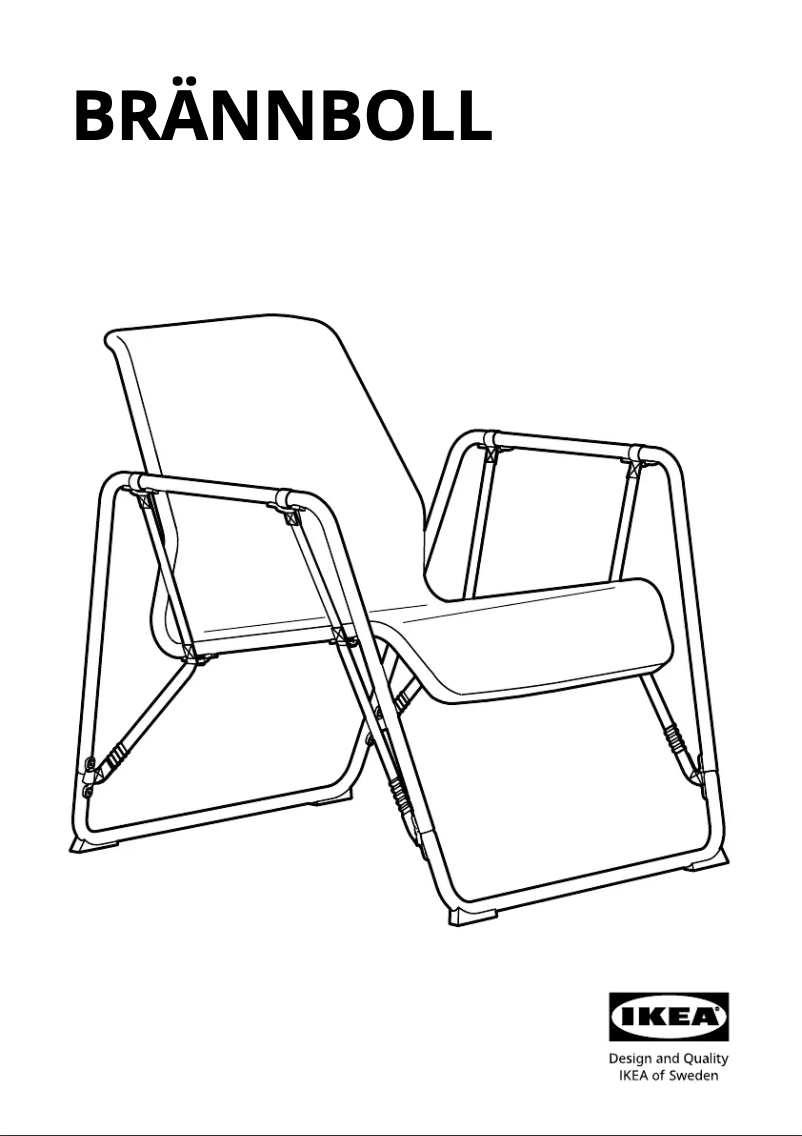 Image de la première page du manuel de l'appareil BRÄNNBOLL 005.863.36