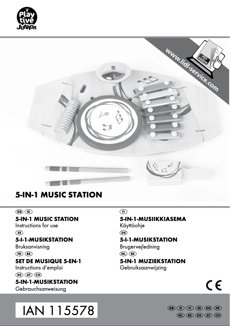 Página 1 del manual Manual de usuario Playtive IAN 309878