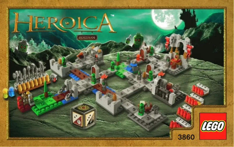 Page n°1 - Manuel utilisateur Lego Heroica Castle Fortaan