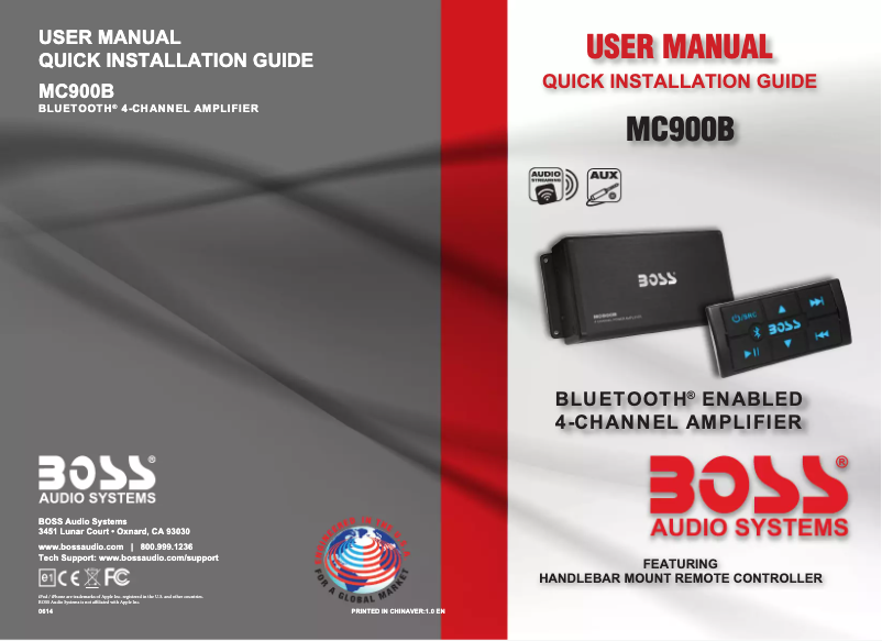 Page 1 de la notice Manuel utilisateur Boss ASK902B.6