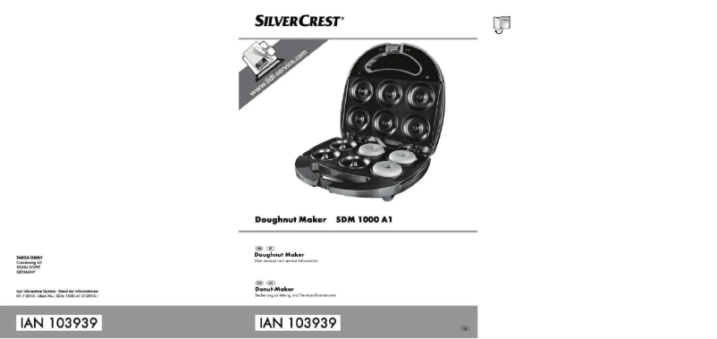 Página 1 del manual Manual de usuario SilverCrest SDM 1000 A1