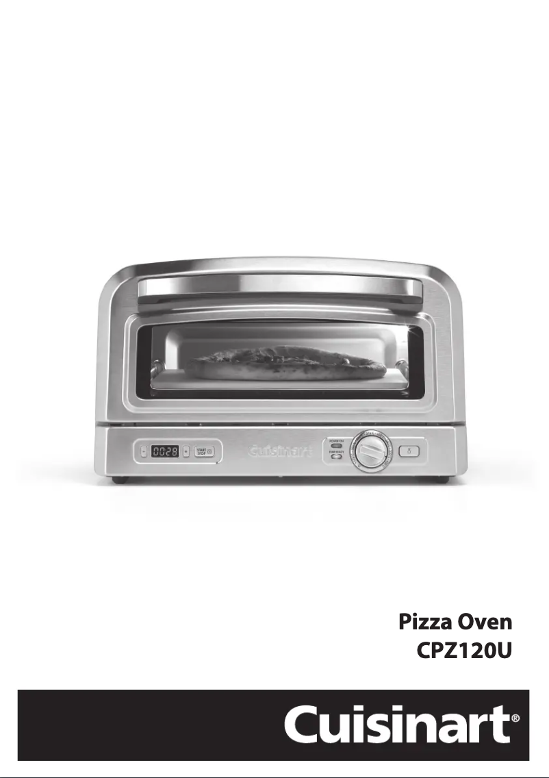 Page 1 de la notice Manuel utilisateur Cuisinart CPZ120U