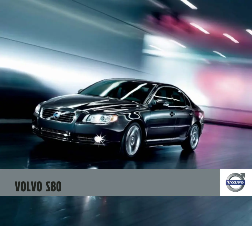 Page 1 de la notice Brochure Volvo S80 (2011)
