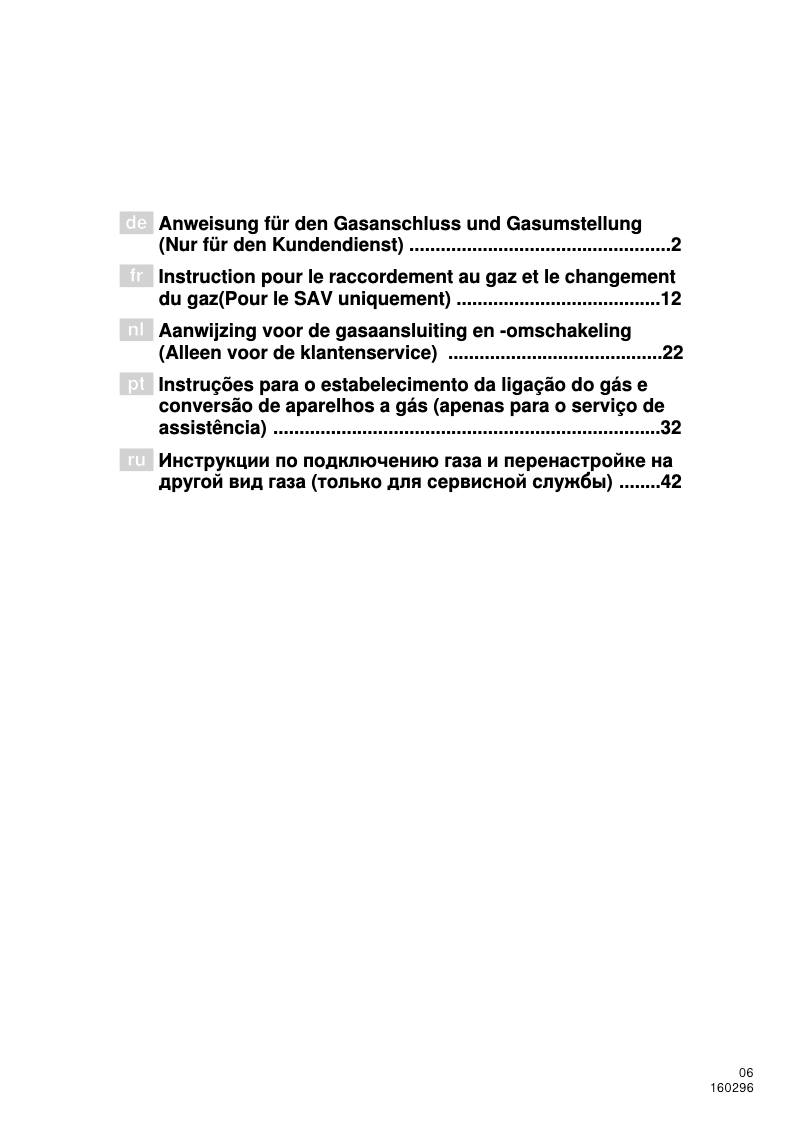 Page 1 de la notice Guide d'installation Bosch HGG223124E