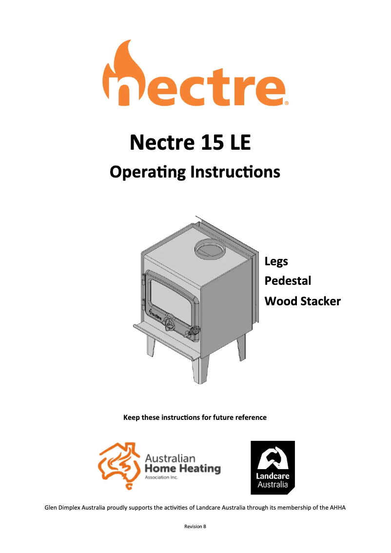 Image de la première page du manuel de l'appareil N15 Woodstacker