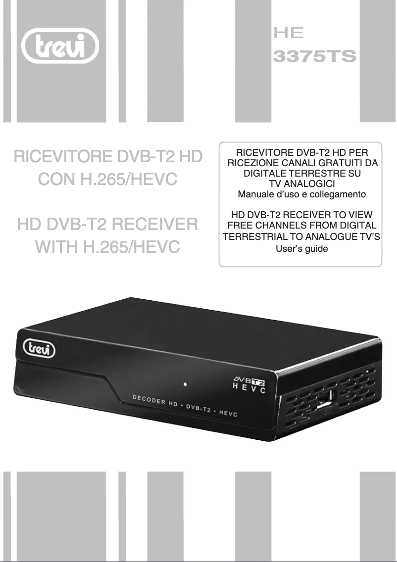 Image de la première page du manuel de l'appareil HE 3375 TS