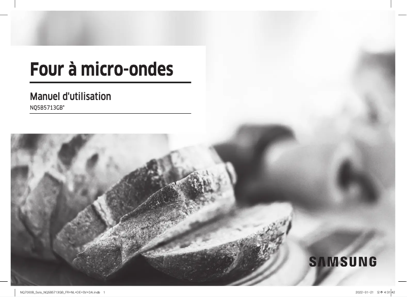 Page n°1 - Manuel utilisateur Samsung NQ5B5713GBK