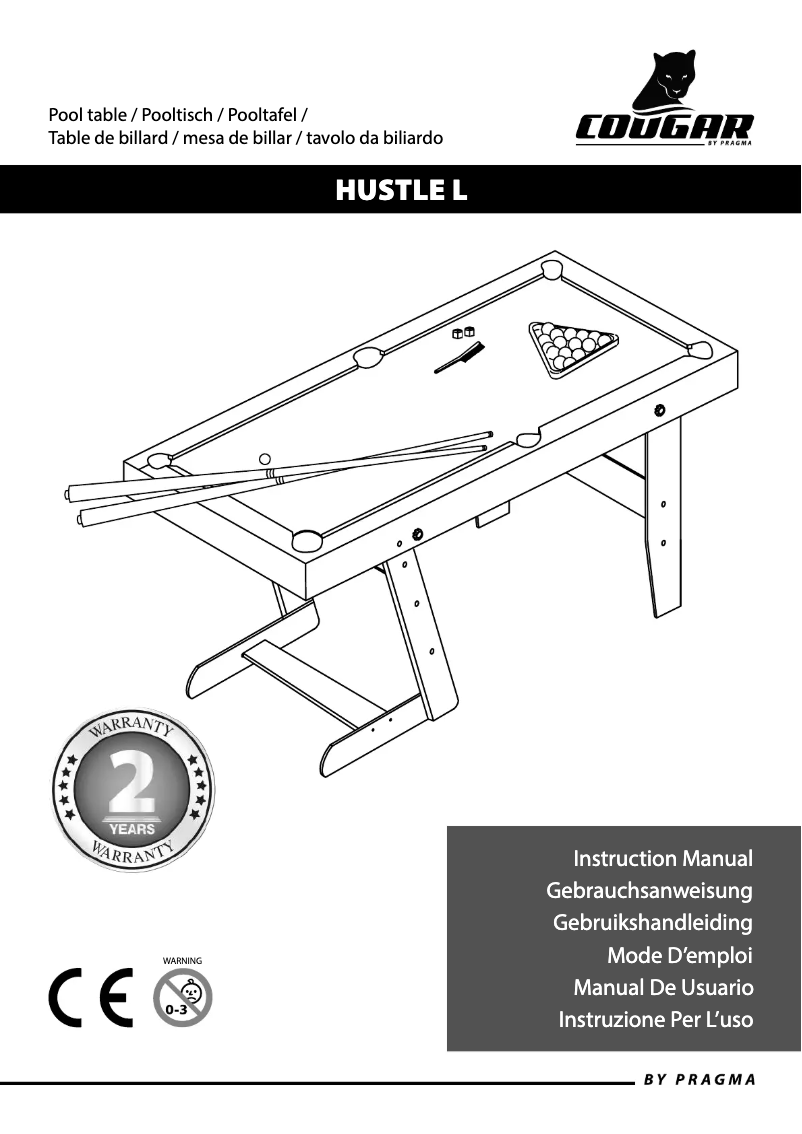 Image de la première page du manuel de l'appareil Hustle L