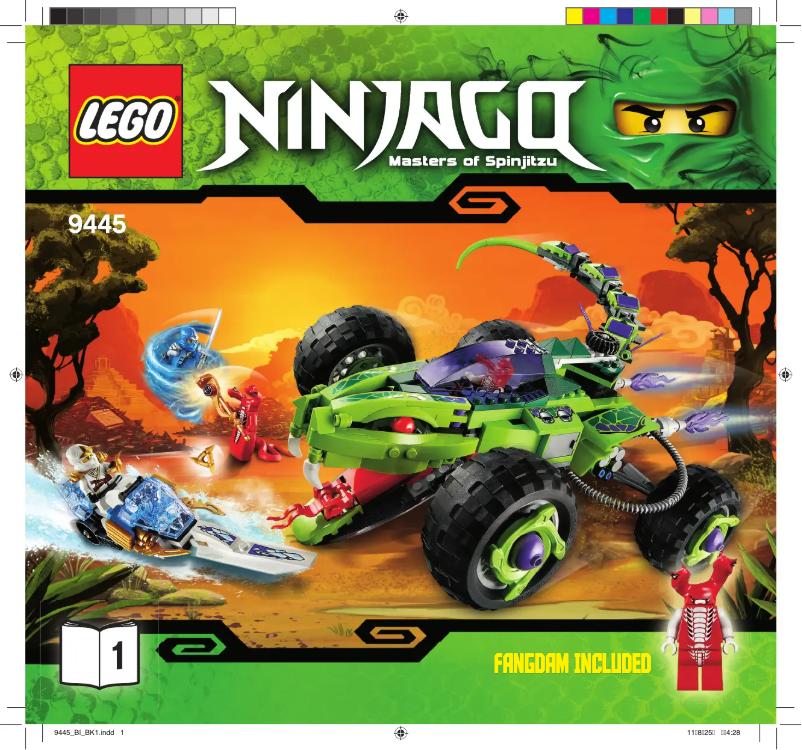 Page n°1 - Manuel utilisateur Lego Fangpyre Truck Ambush