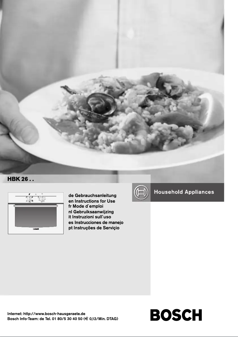 Image de la première page du manuel de l'appareil HBK2650