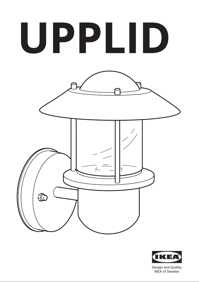 Imagen de la primera página del manual del dispositivo UPPLID 702.275.33
