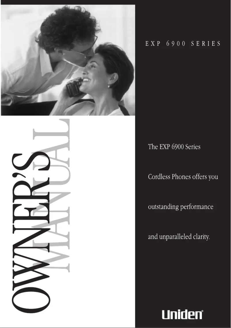 Página 1 del manual Manual de usuario Uniden EXP 6900
