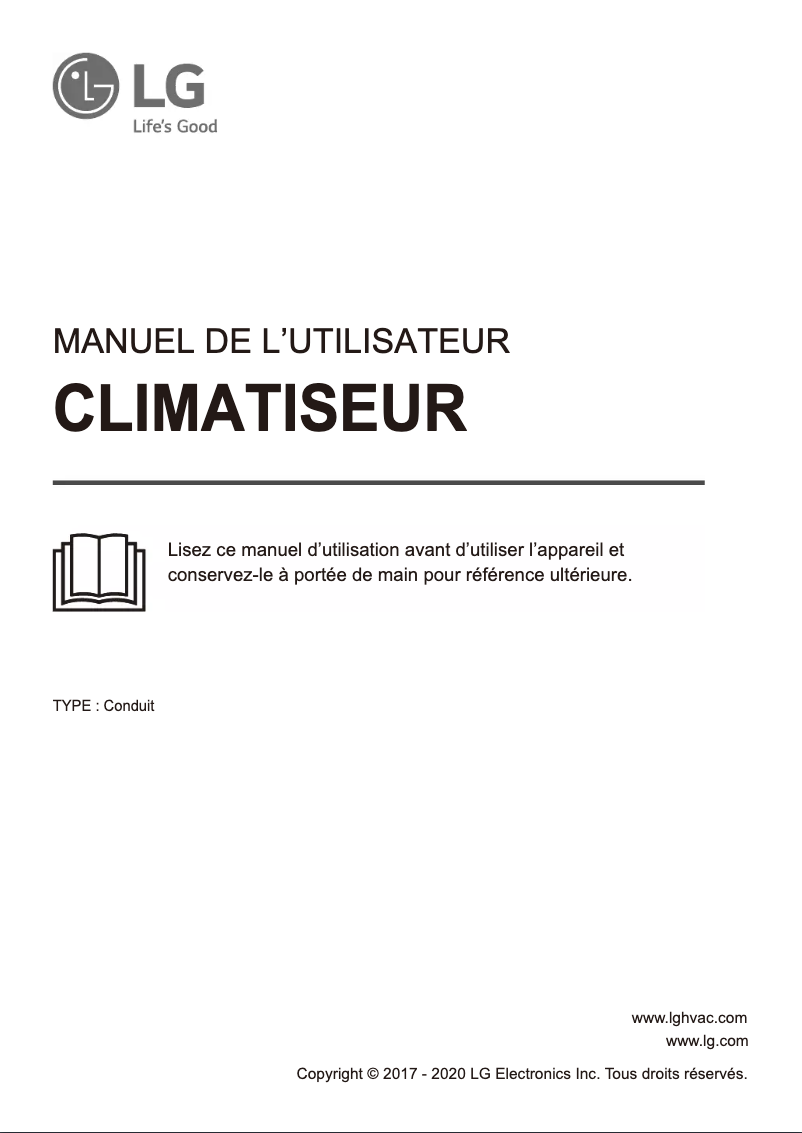 Image de la première page du manuel de l'appareil LHN368HV