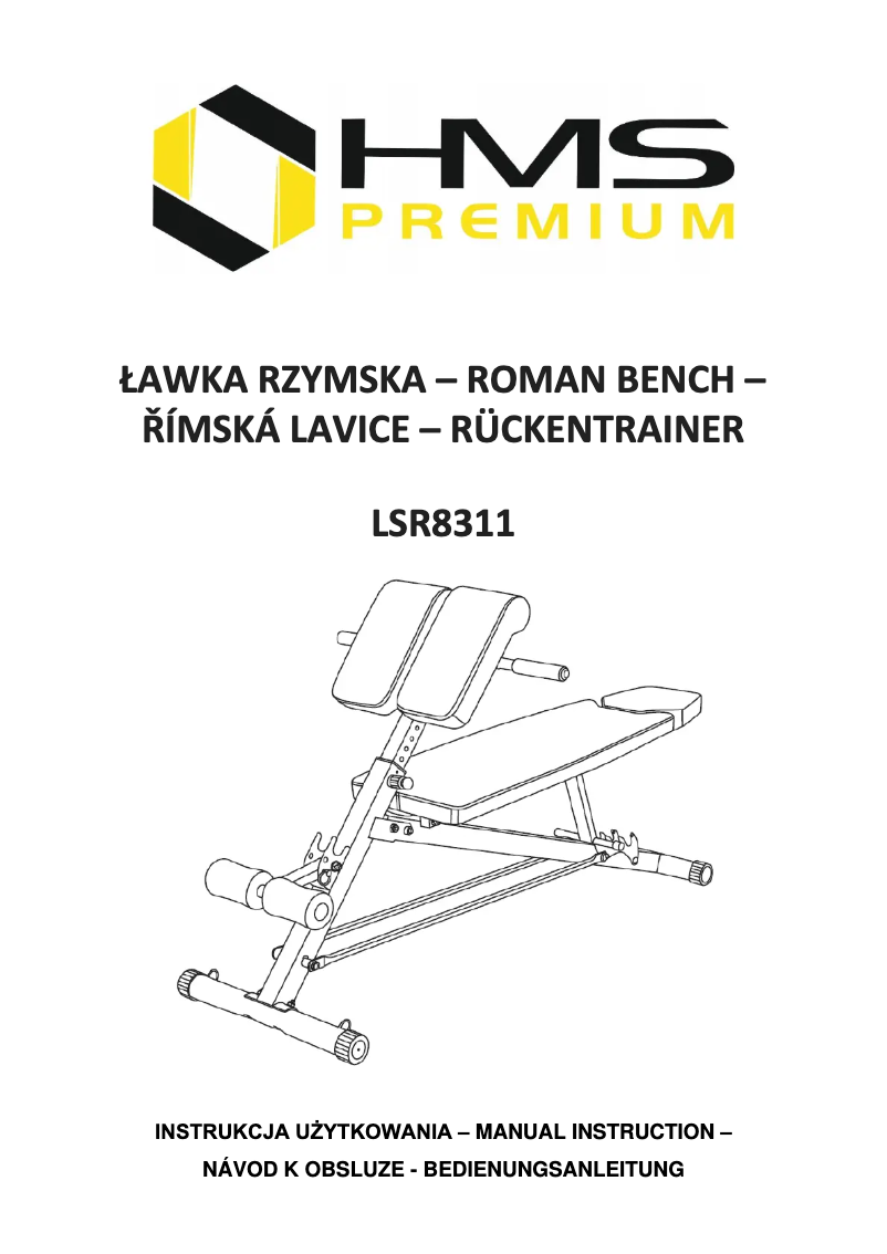 Page n°1 - Manuel utilisateur HMS Premium LSR8311