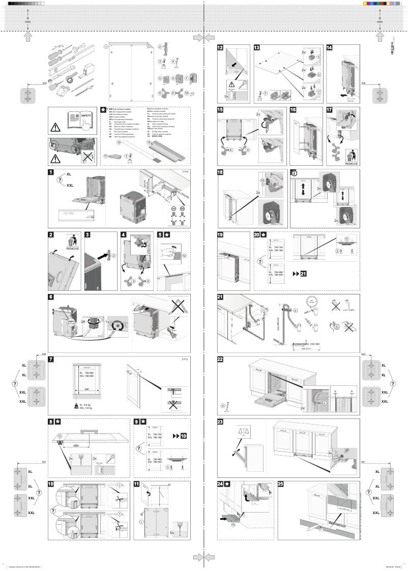 Page 1 de la notice Manuel utilisateur Gorenje GV66260