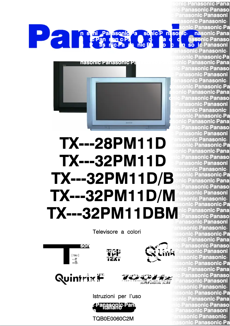 Image de la première page du manuel de l'appareil TX-32PM11DM