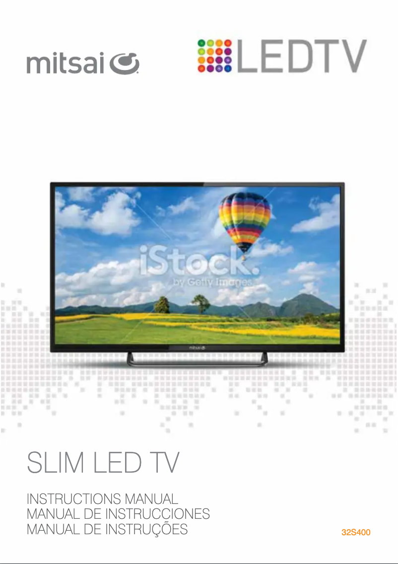 Image de la première page du manuel de l'appareil 32S400