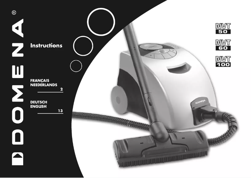 Image de la première page du manuel de l'appareil NVT50