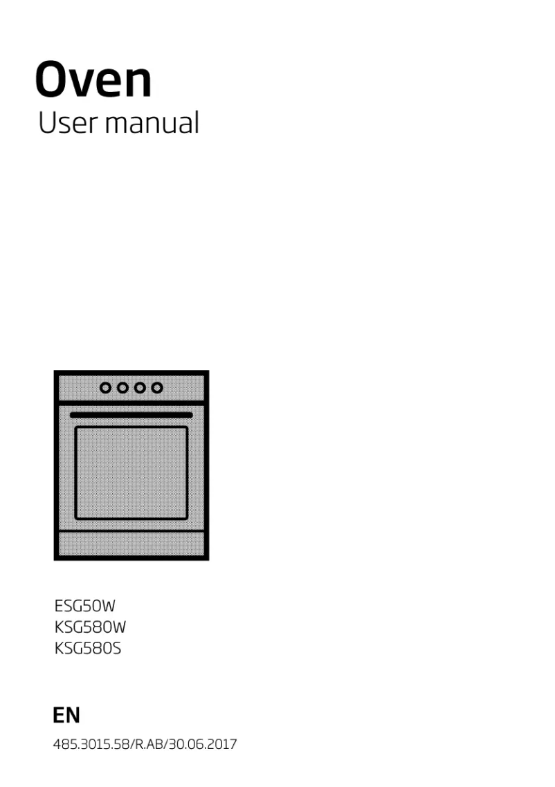 Page 1 de la notice Manuel utilisateur Beko KSG580S