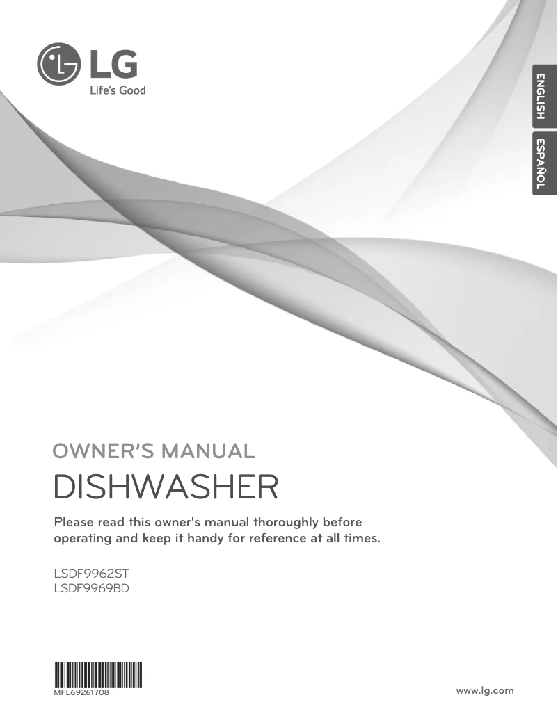 Page 1 de la notice Manuel utilisateur LG Studio LSDF9969BD