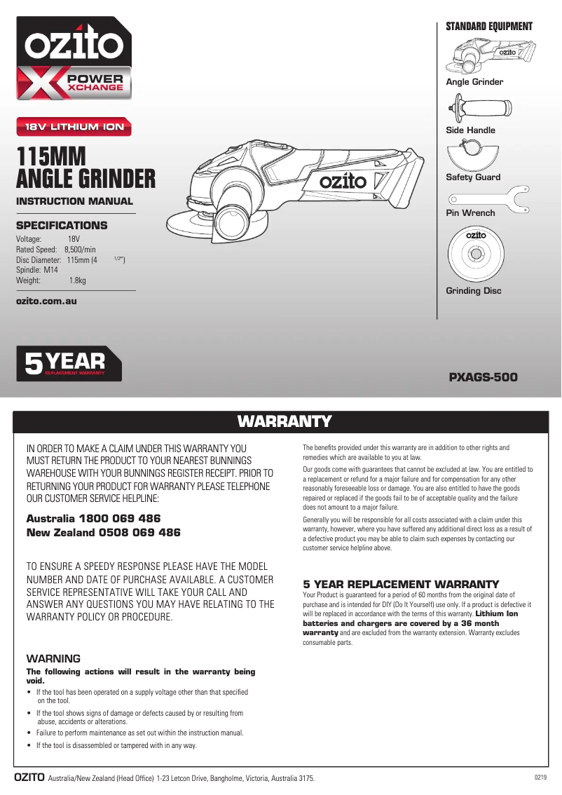 Imagen de la primera página del manual del dispositivo PX6PAK-650P