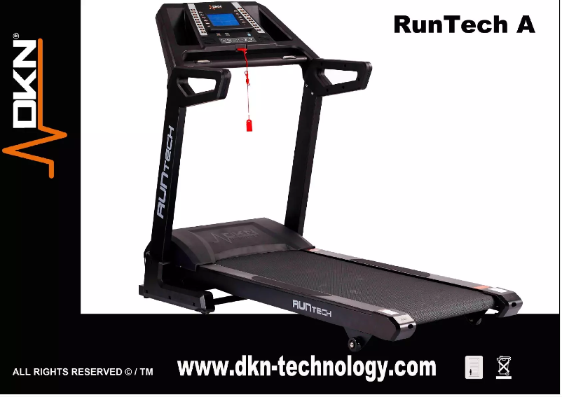 Image de la première page du manuel de l'appareil RunTech-A