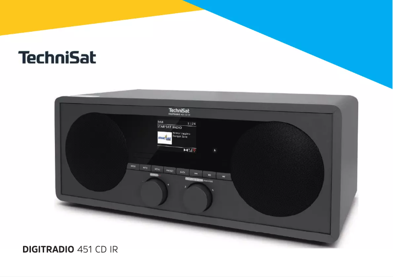 Page 1 de la notice Manuel utilisateur TechniSat Digitradio 451 CD IR
