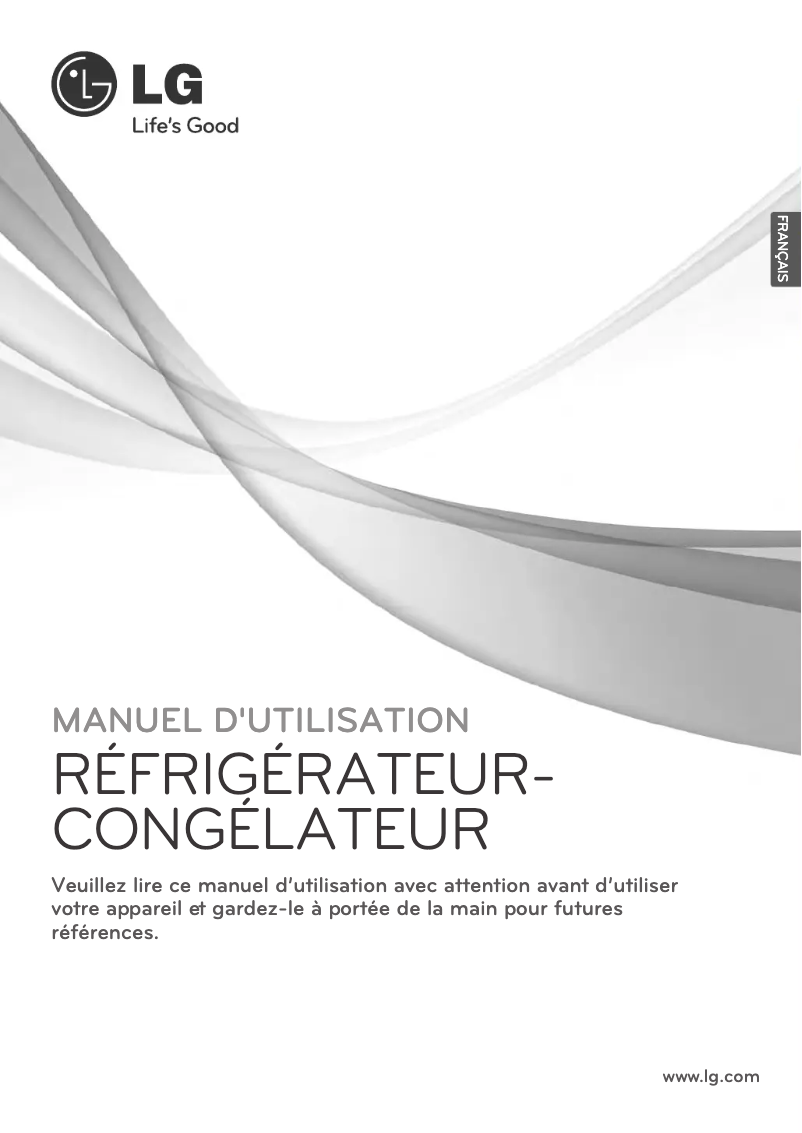 Page 1 de la notice Manuel utilisateur LG GCD-6103AC