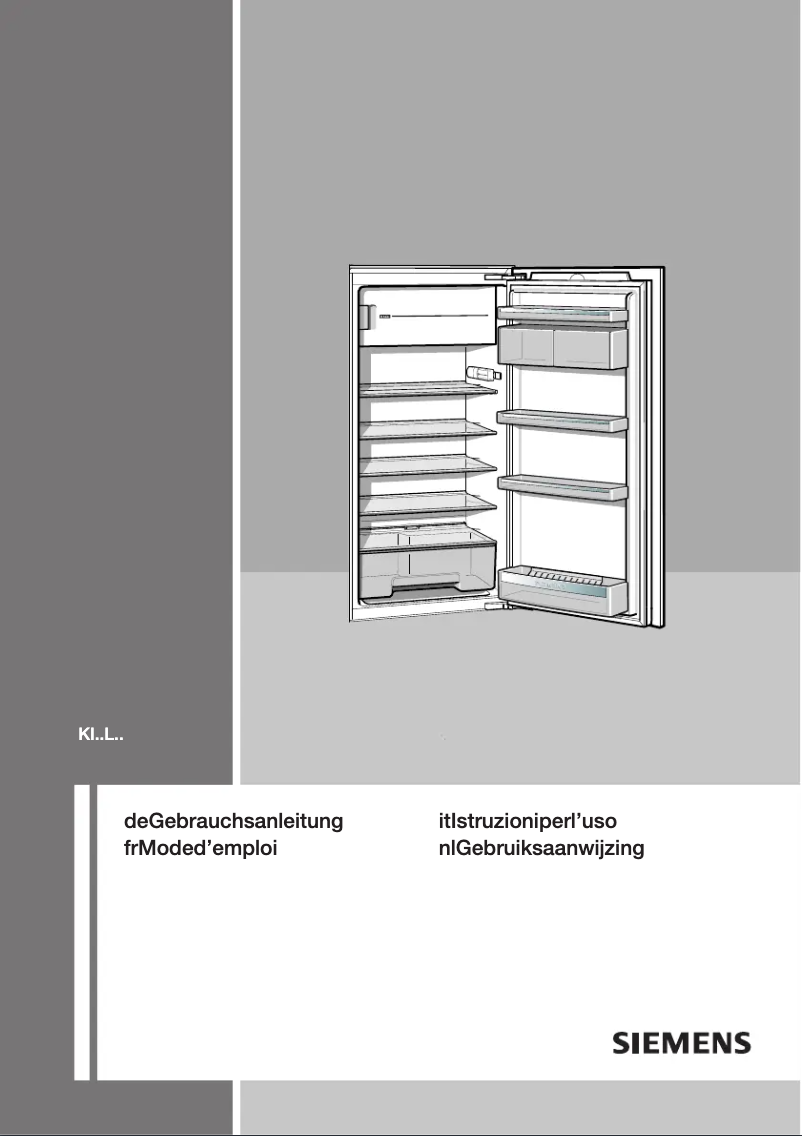 Page 1 de la notice Manuel utilisateur Siemens KI24LS70