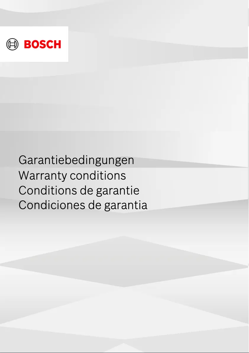 Image de la première page du manuel de l'appareil BGS41K332