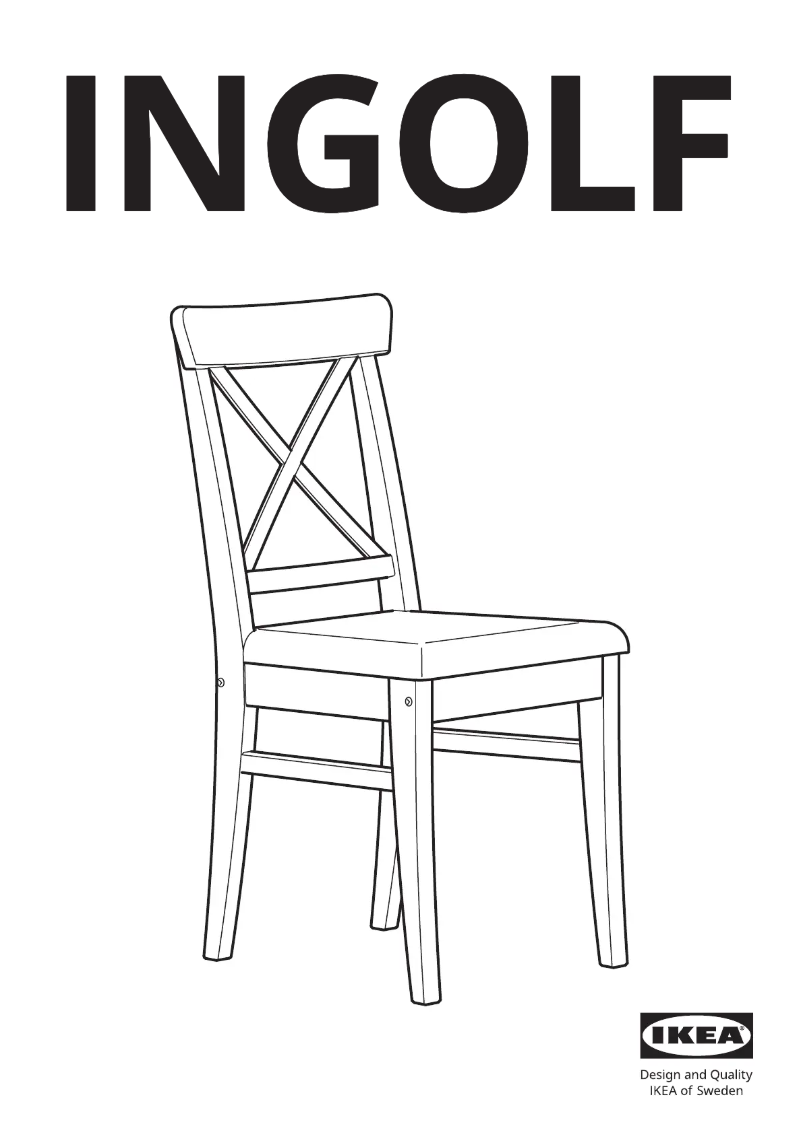 Page 1 de la notice Manuel utilisateur Ikea INGOLF 804.730.76