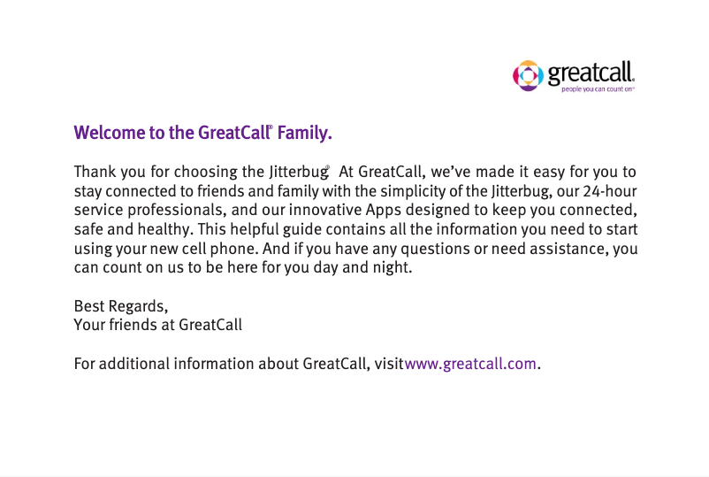 Página 1 del manual Manual de usuario Samsung Jitterbug Plus