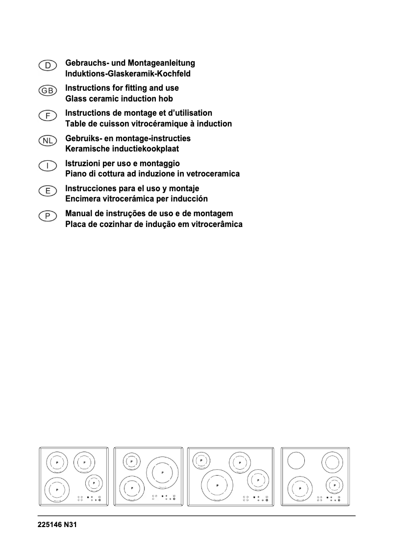 Page n°1 - Manuel utilisateur Smeg SE2842ID2