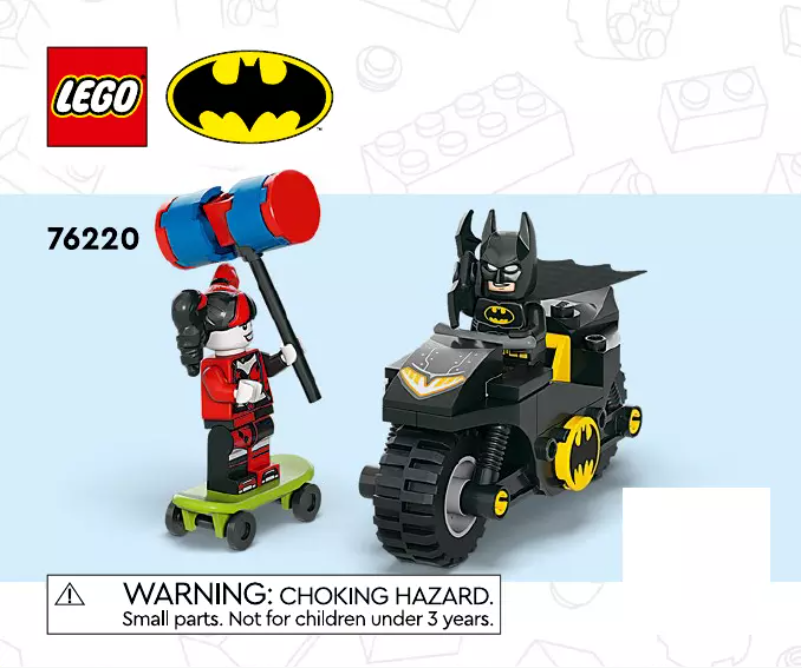 Page 1 de la notice Guide d'installation Lego Batman 76220