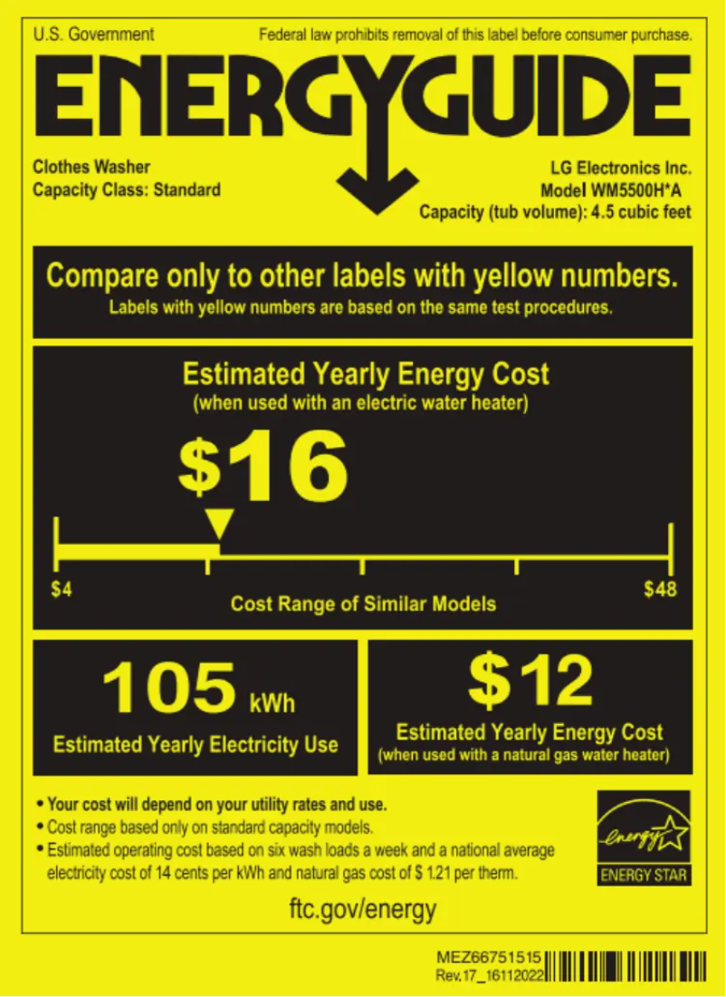 Image de la première page du manuel de l'appareil WM5500HVA
