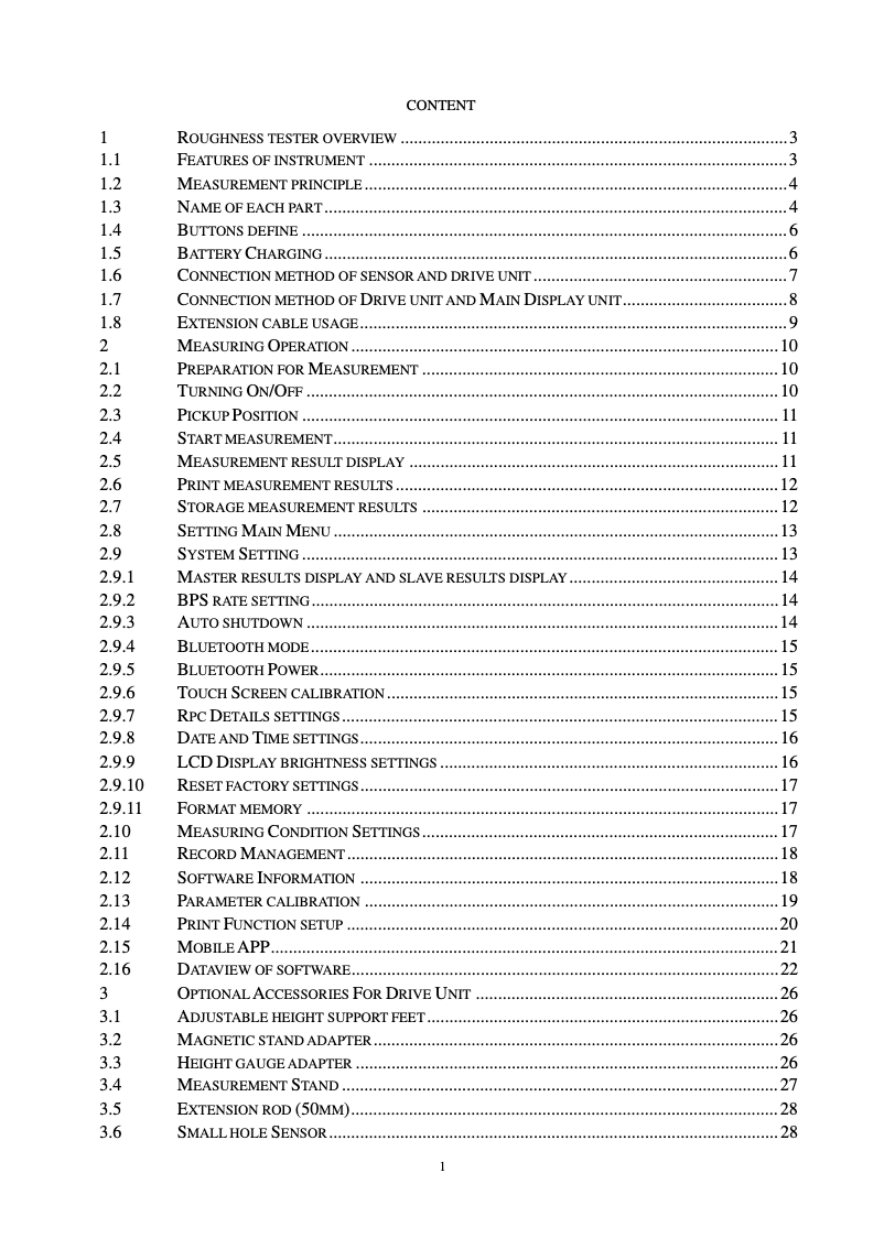 Page n°1 - Manuel utilisateur PCE Instruments PCE-RT 2300
