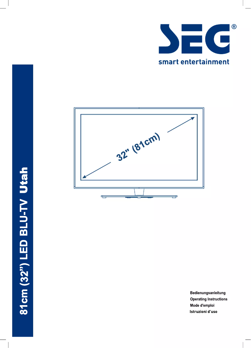 Image de la première page du manuel de l'appareil Utah