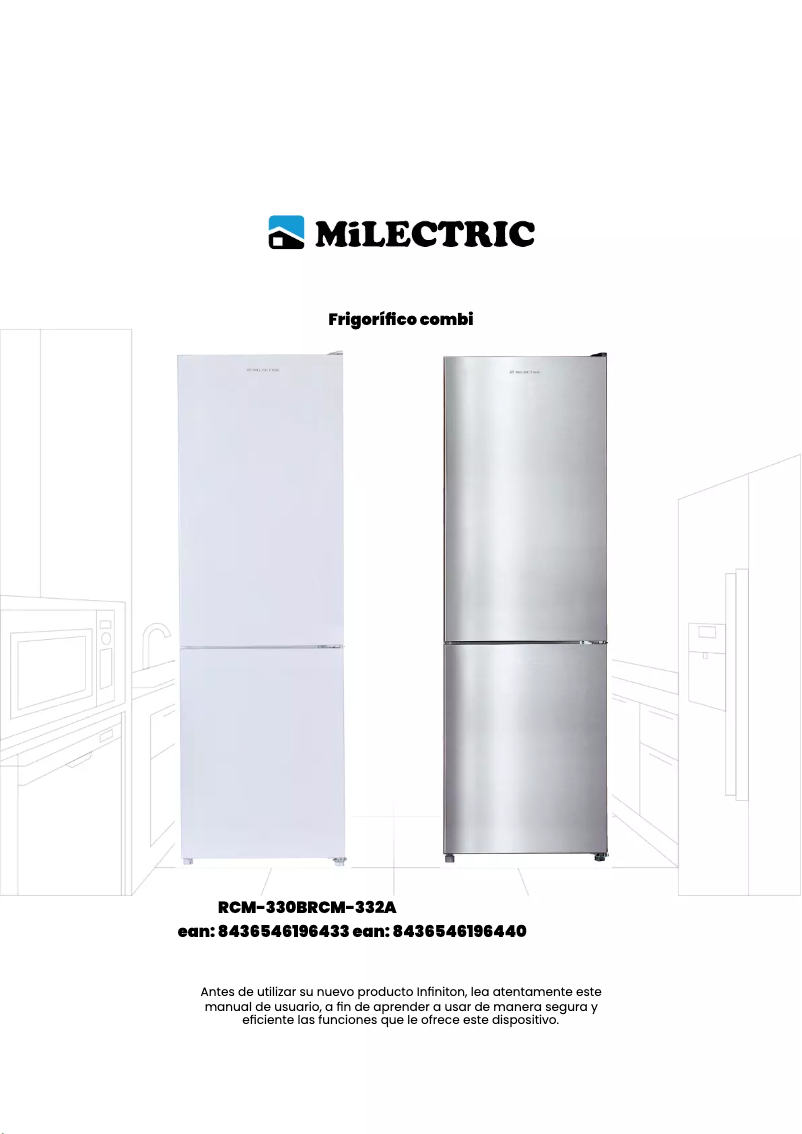 Page 1 of the manual User Manual Milectric RCM-332A