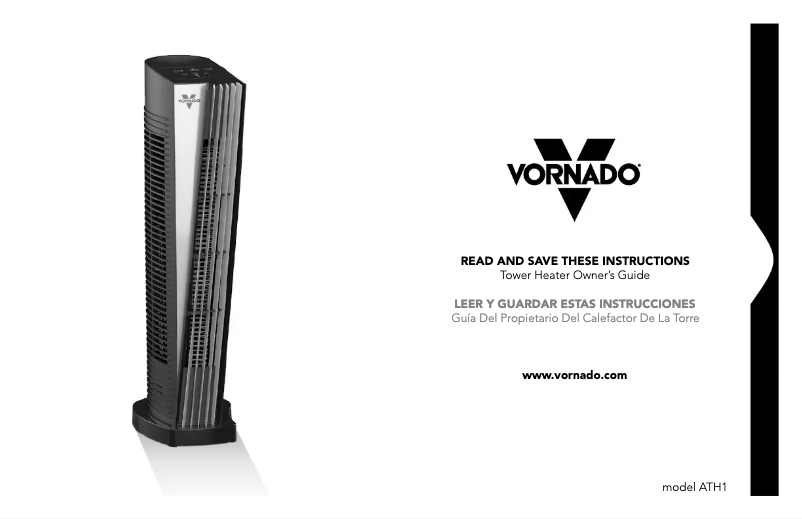 Page n°1 - Manuel utilisateur Vornado ATH1