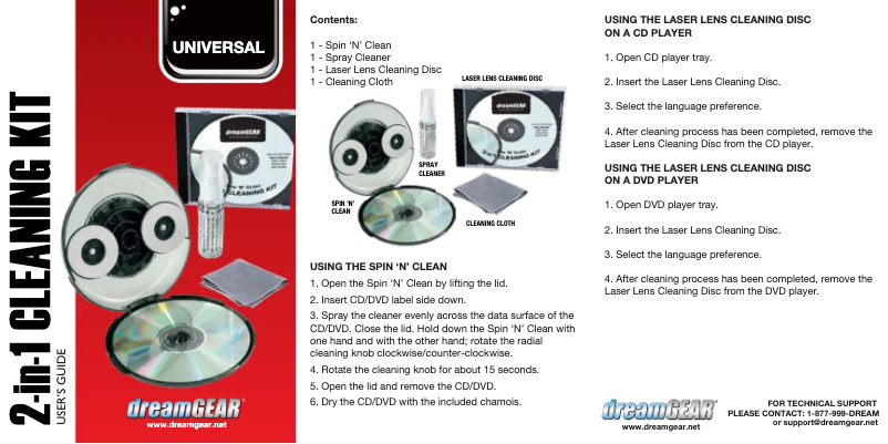 Image de la première page du manuel de l'appareil DGUN-116