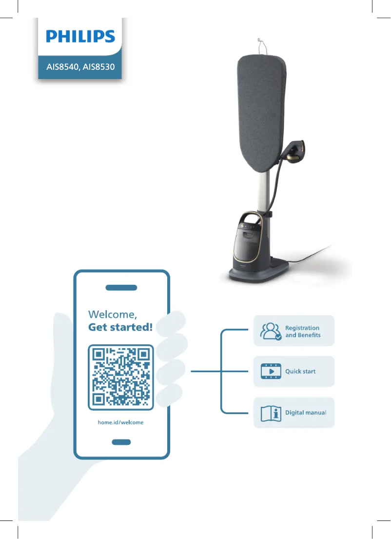 Page 1 de la notice Guide de démarrage rapide Philips AIS8530